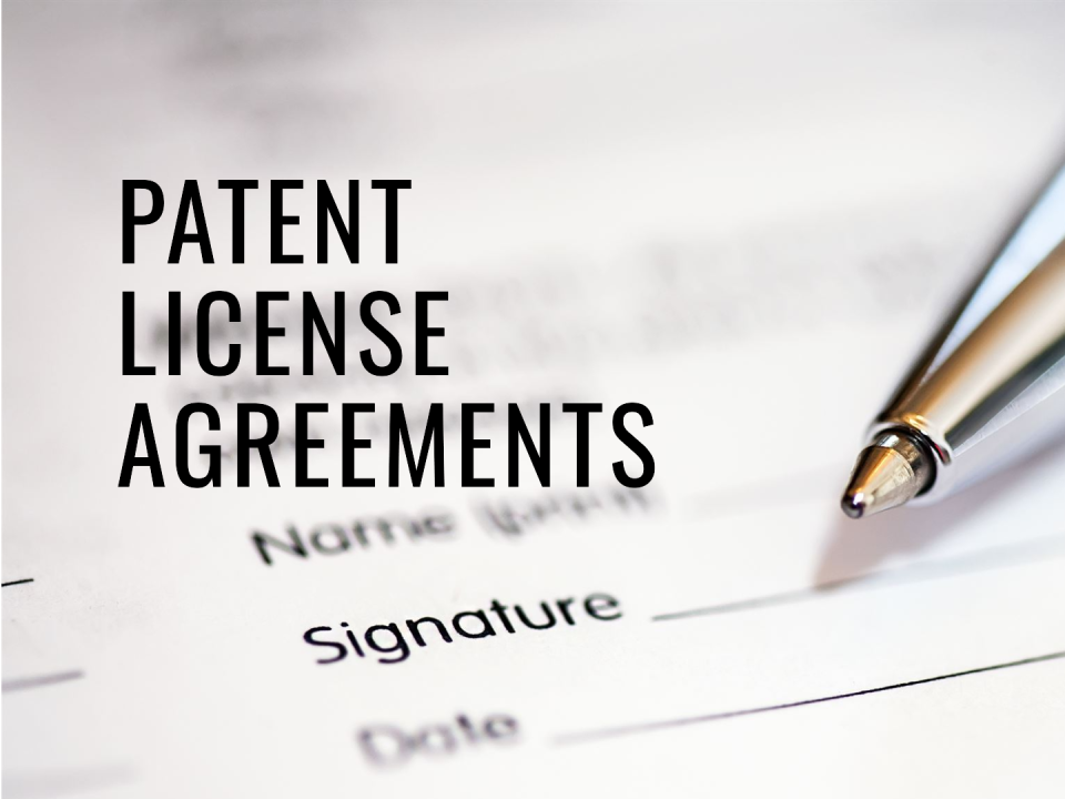 Patent Licensing Contract